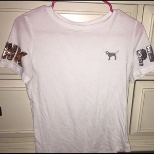 PINK short sleeve top